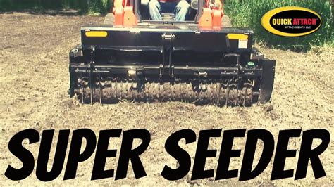 seeder attachment for skid steer|quick attachments for skid steers.